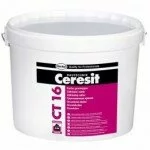 Ceresit CT 16 — Водно-дисперсионная грунтовка для подготовки оснований под нанесение минеральных, акриловых и силиконовых декоративных штукатурок и красок