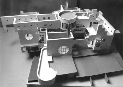 Вайт - хаус. Авторская модель виллы в конструктивистском стиле. 1992 - 1993 гг.
