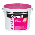 Ceresit CT 54 — Силикатная краска для окрашивания минеральных оснований при наружных и внутренних работах