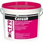 Ceresit CT 79 IMPACTUM — Декоративная эластомерная штукатурка «камешковой» фактуры