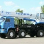 Автомобильные краны «Галичанин» грузоподъемностью 50 тонн — KC-65713-5