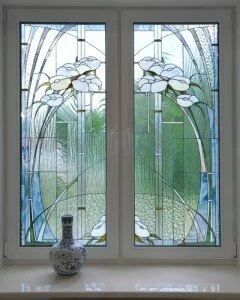 Витражные стекла в домашнем интерьере